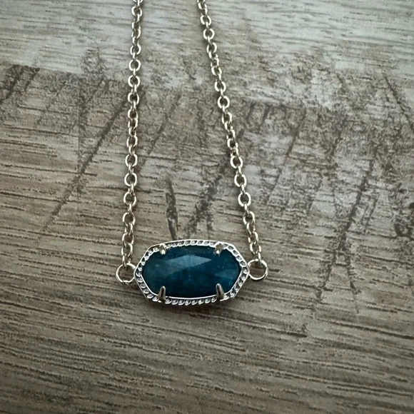 Kendra Scott Gold-Tone Bracelet with Deep Blue Stone - Picture 5 of 7